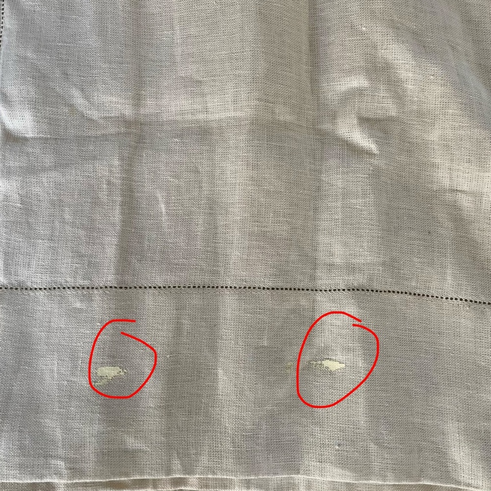 2 VTG Nate Berkus Linen Neutral Curtains - Picture 4 of 10